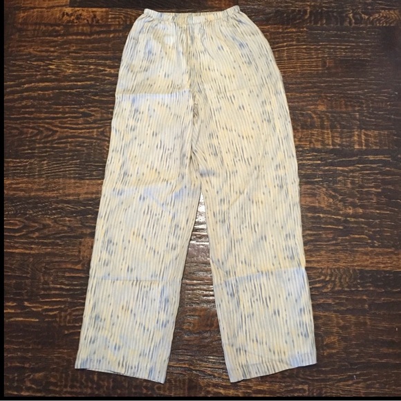 VINTAGE Y2K Coldwater Creek High Waisted Rayon Pants - Size Medium - Picture 2 of 7